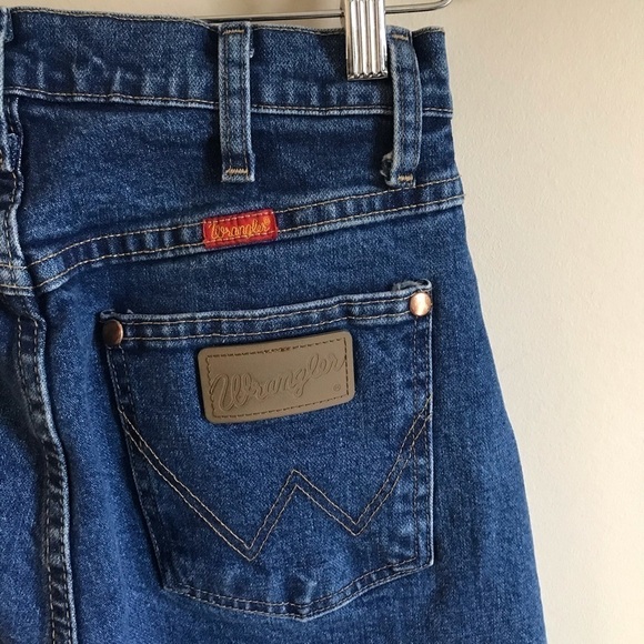90s Vintage Wrangler Denim High Rise Jeans Size 27 - Picture 9 of 10